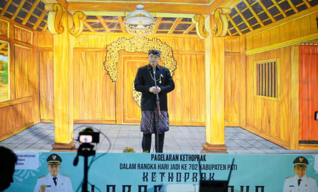 Bupati Pati Sudewo di sebuah acara. (Instagram)